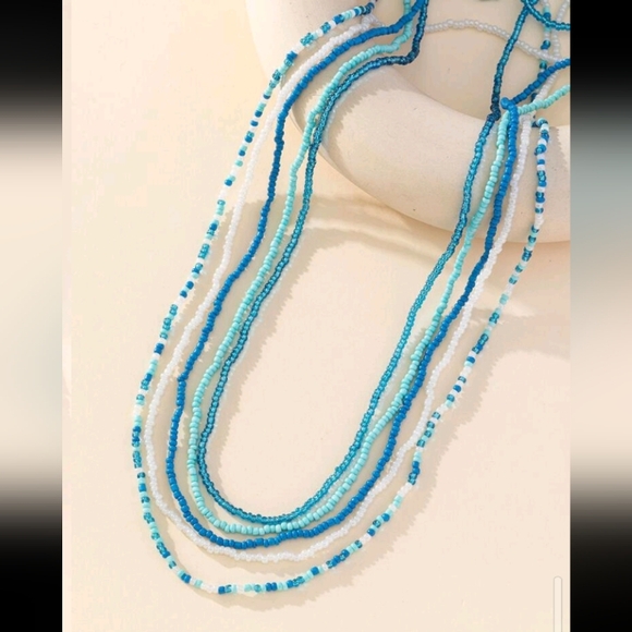 5pc Glass Waist Beads - Picture 4 of 4